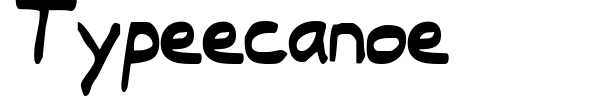 Typeecanoe font preview