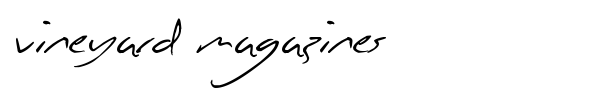 Magazines Script Font R Vineyard Magazines font , Script - Handwritten fonts - Fontzzz.com