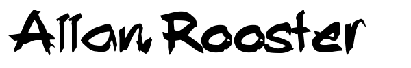 Allan Rooster font