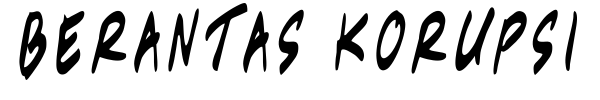 Berantas Korupsi font