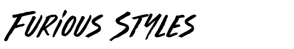 Furious Styles font
