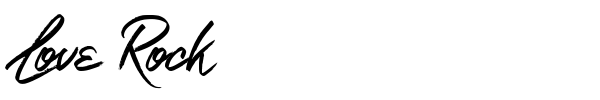 Love Rock font