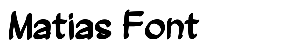 Matias Font font