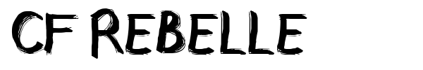 CF Rebelle font
