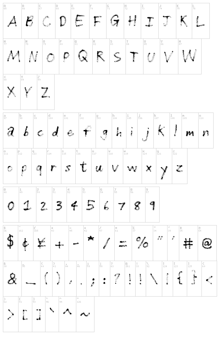 Grunge Handwriting font , Script - Trash fonts - Fontzzz.com