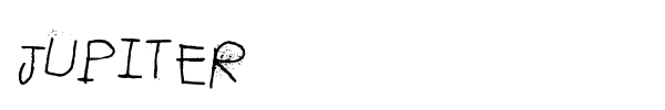 Jupiter font