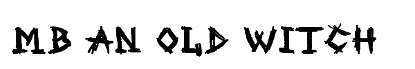MB An Old Witch font