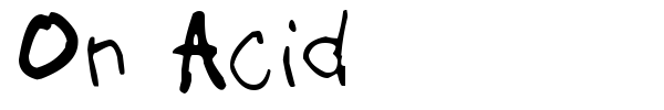 On Acid font