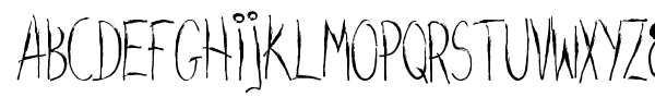 Screamyhand font