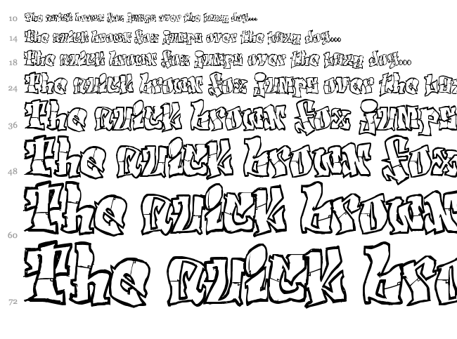El&Font Tag! font , Script - Graffiti fonts - Fontzzz.com