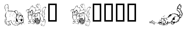 LCR Cat's Meow font