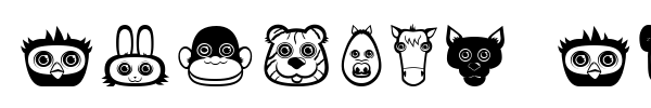 Plastic Pets font