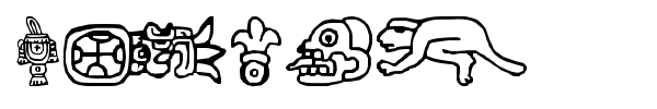 Aztec font