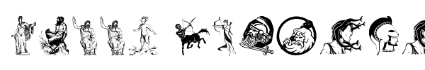 Greek Mythology font