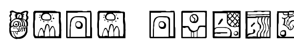 Maia ideograph font
