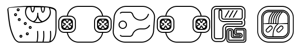 Mayan Glyphs font