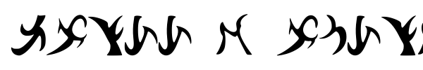Drenn s Runes font