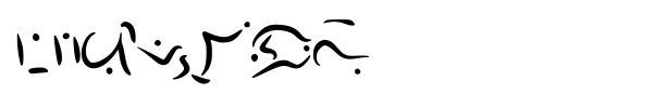 Elvish font preview
