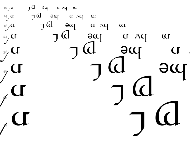 Tengwar Quenya font , Dingbats - Runes, Elvish fonts - Fontzzz.com