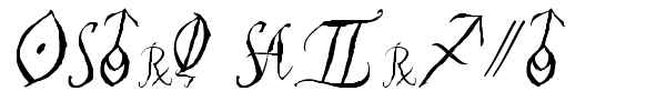 Astro Script font