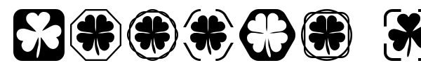 Clover Things font