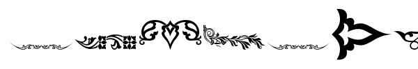 Vintage Decorative Signs 6 font