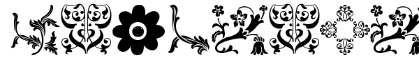 Floralia font