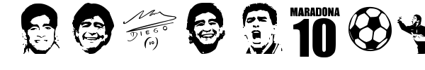 Grande Maradona font preview