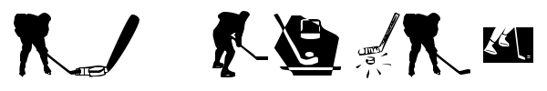 KR Hockey Dings font