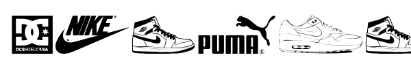 Sneakers font