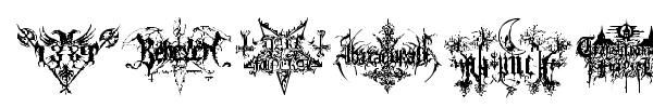 Black Metal G font