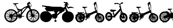 Bicycle TFB font