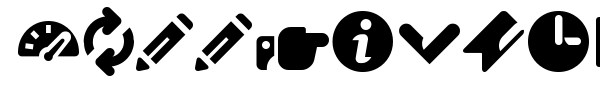 Breezi Icon Set font