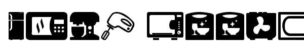 Home Appliances font