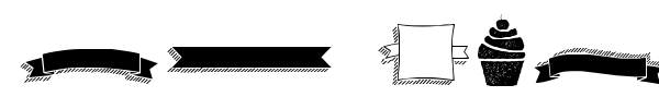 KG Flavor And Frames Six font preview