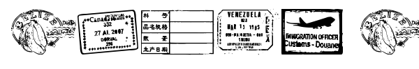 Stamp Seal TFB font