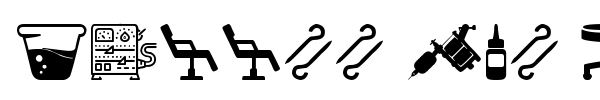 Tattoo Pro Icons font
