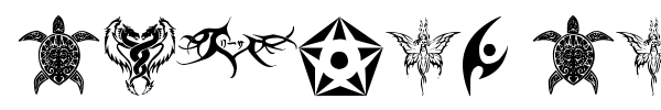 Tribal Tattoo font