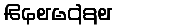 Zentran font