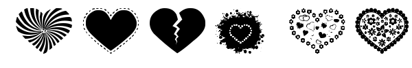 Sexy Love Hearts 2 font