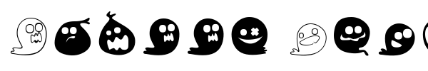 Fluffy Ghost Ding font