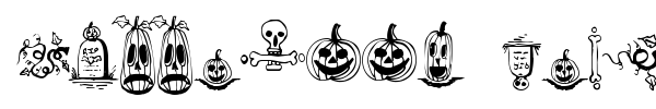 Halloween Borders font