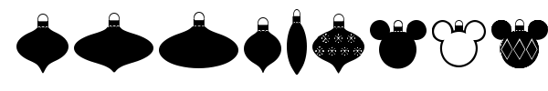 Christmas Mouse font