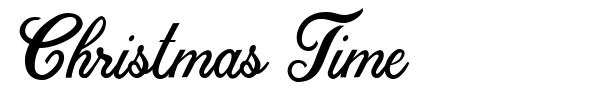 Christmas Time font