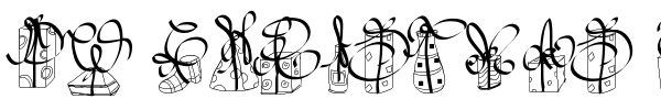 PW Christmas Gifts font